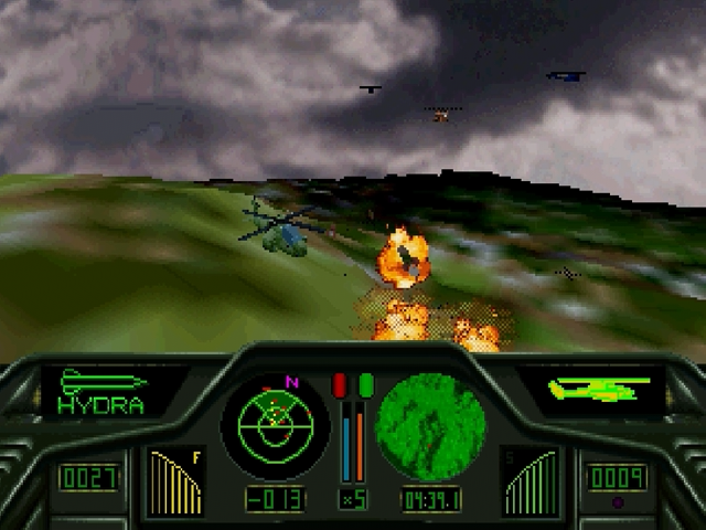 Black Fire screenshot 4 for Sega Saturn